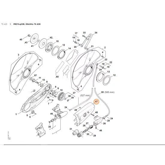 STIHL  Osłona 4238 700 8109